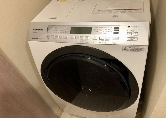 乾燥機付き洗濯機 外観