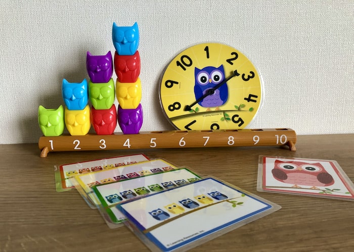 1-10Counting Owls Activity Set